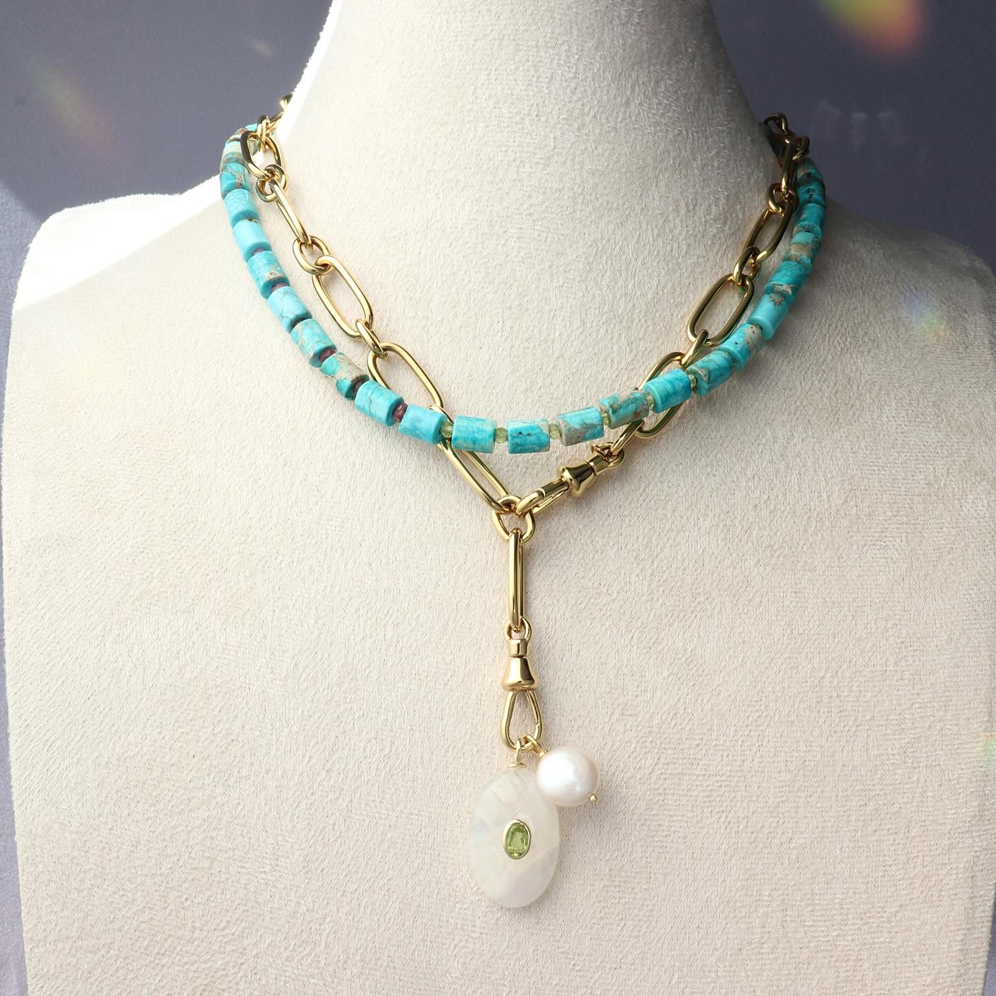 Impression Jasper Necklace