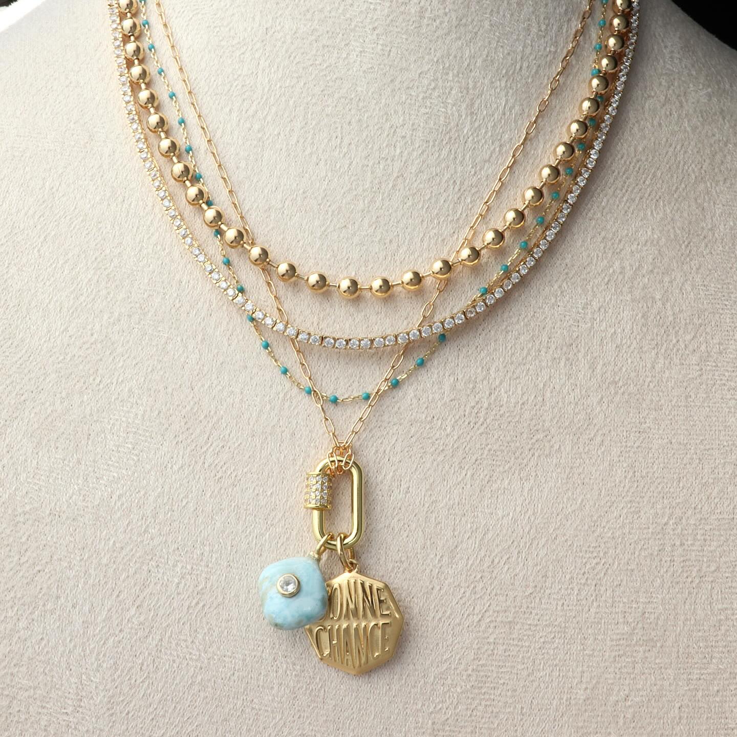 Bonne Chance Charm (No Chain)