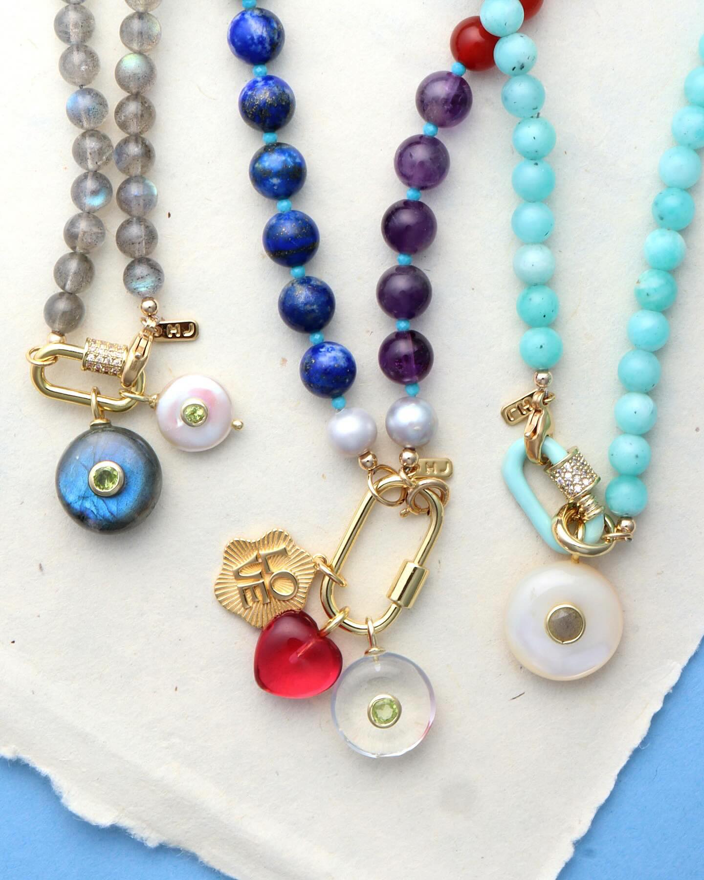 Rainbow Beaded Necklace