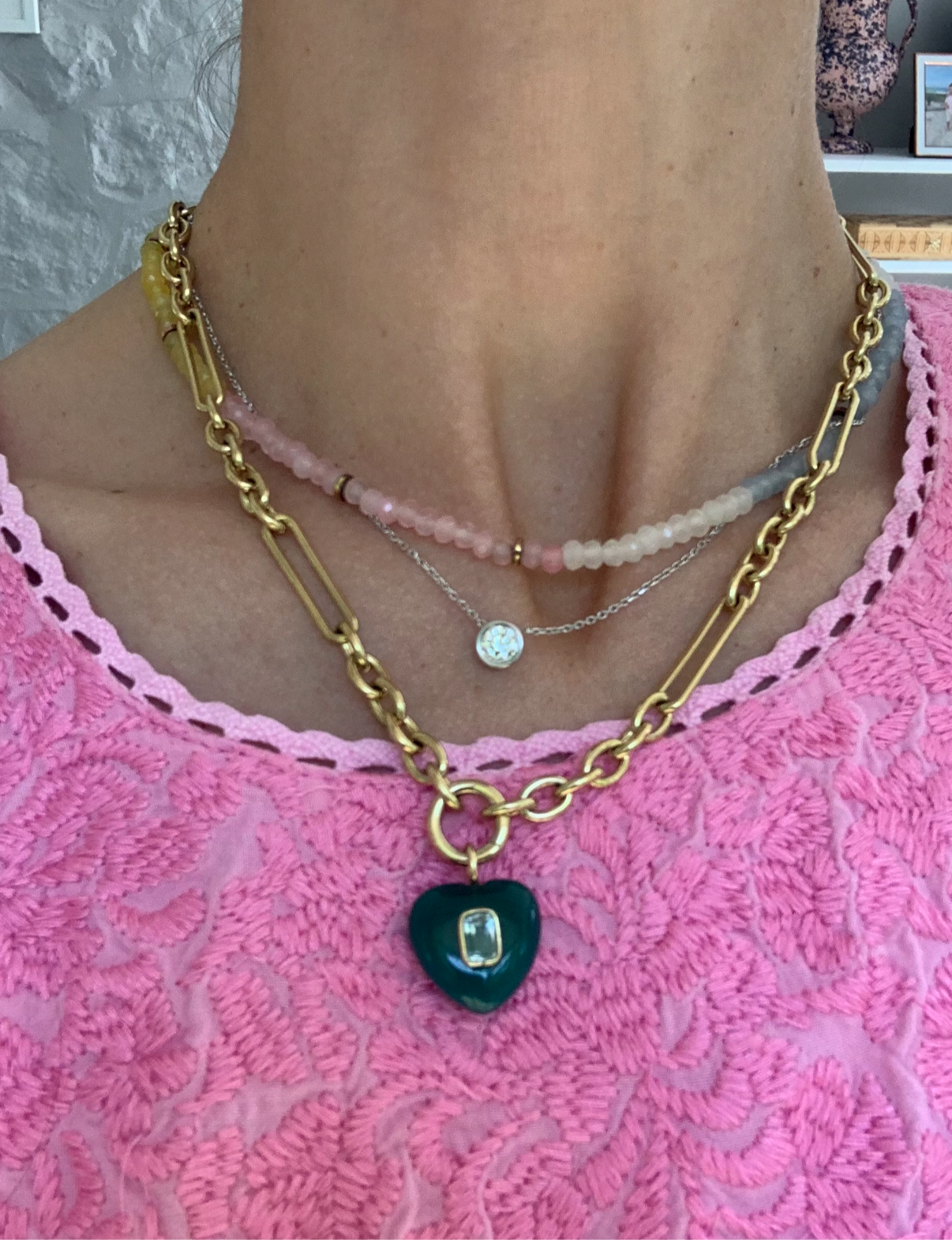 Simone Trombone Chain Necklace