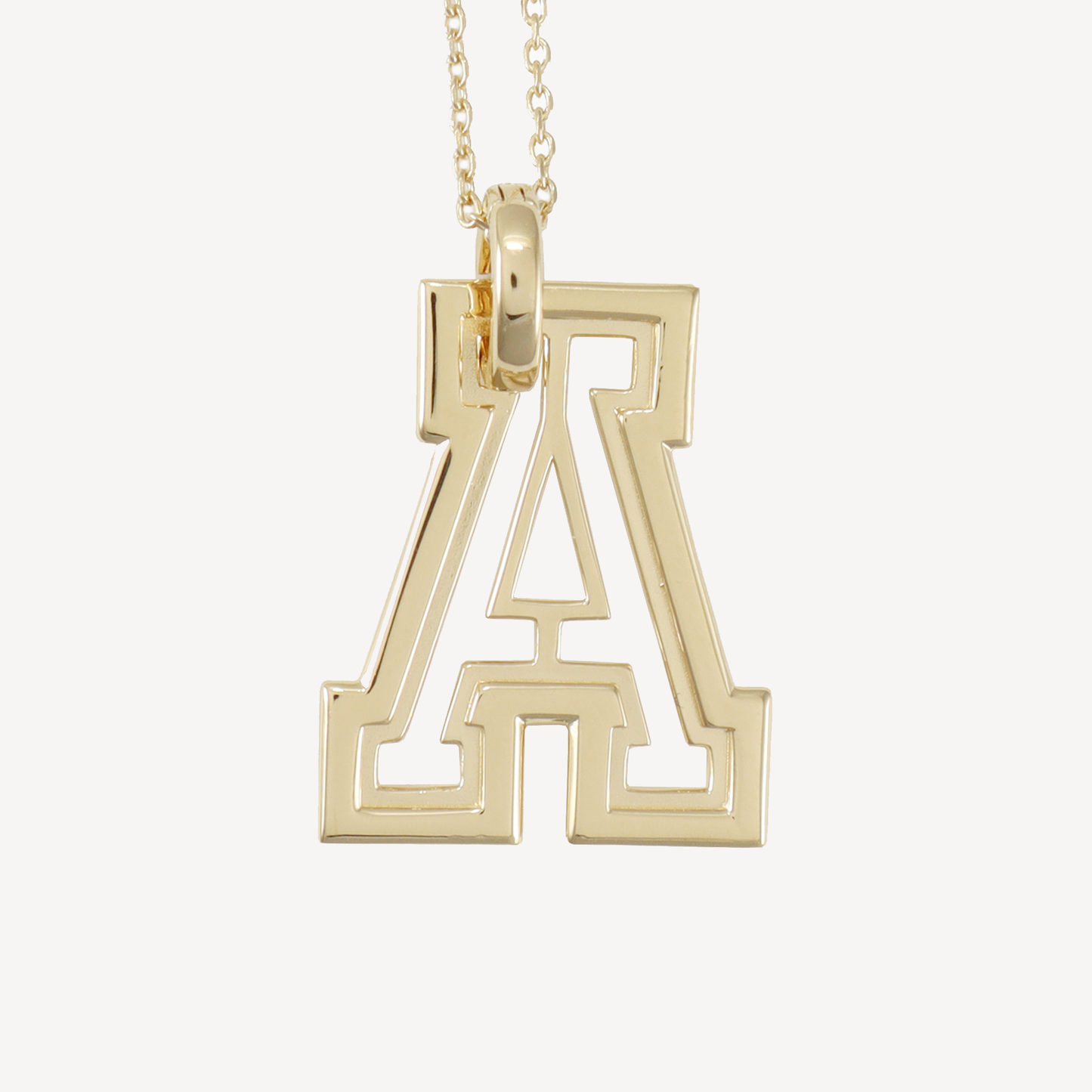 Oversized Letterman Necklace