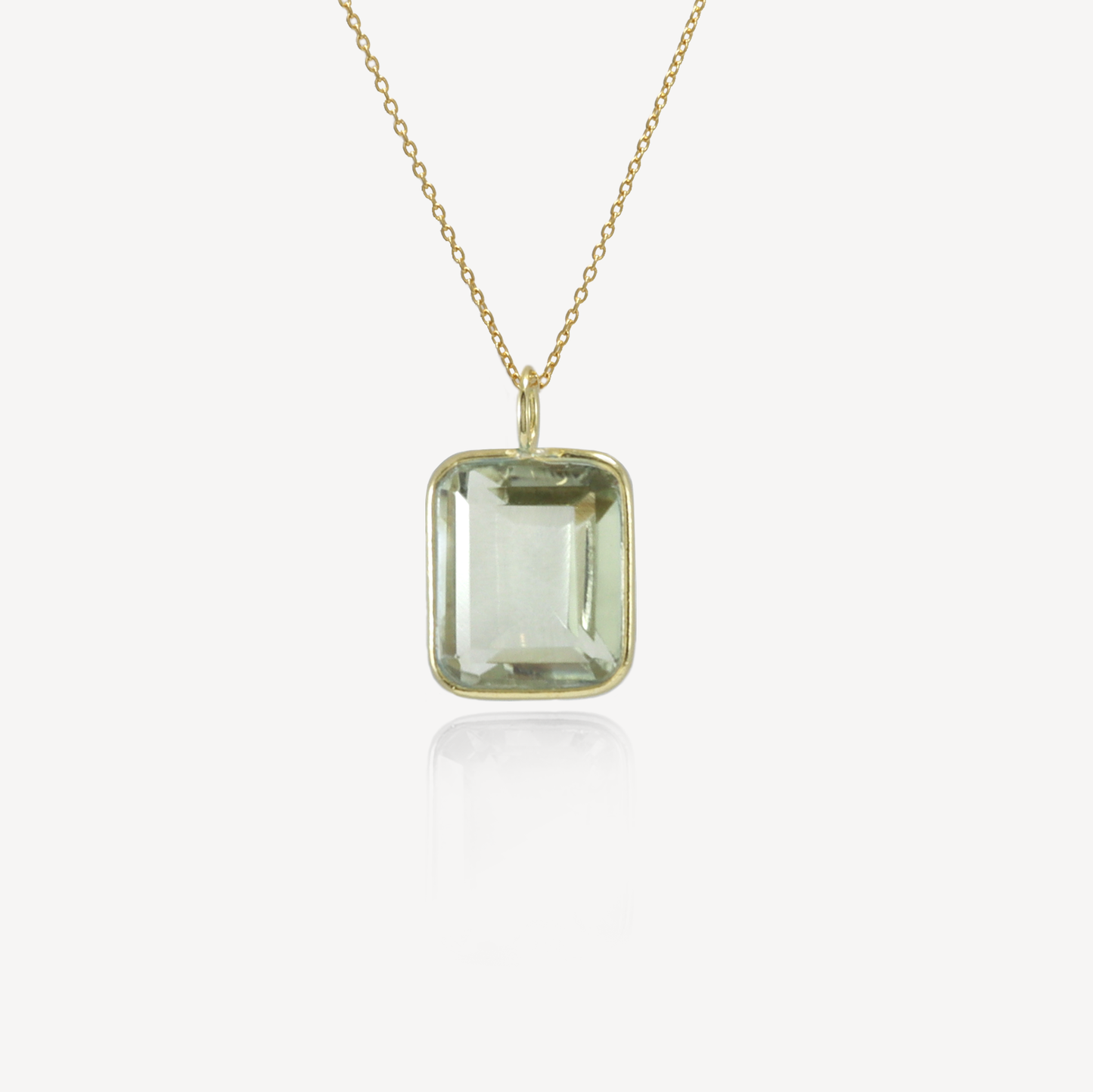 Gemma Green Amethyst Pendant