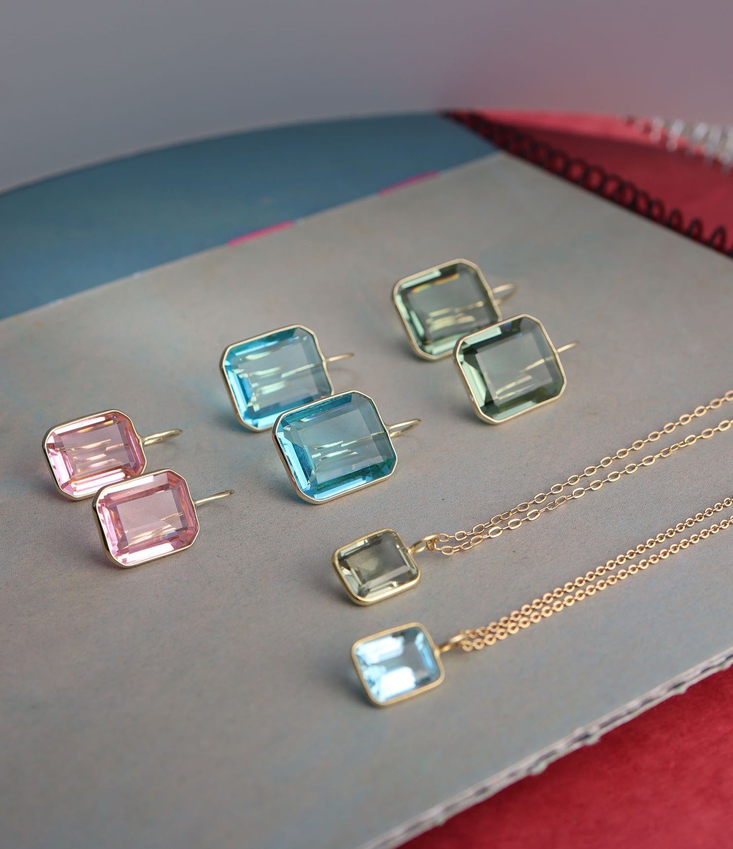 Gemma Green Amethyst Pendant