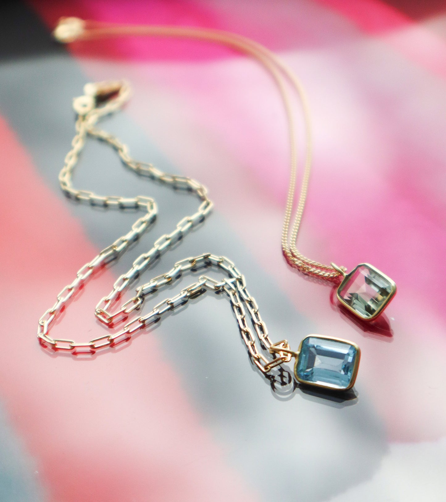 Gemma Green Amethyst Pendant
