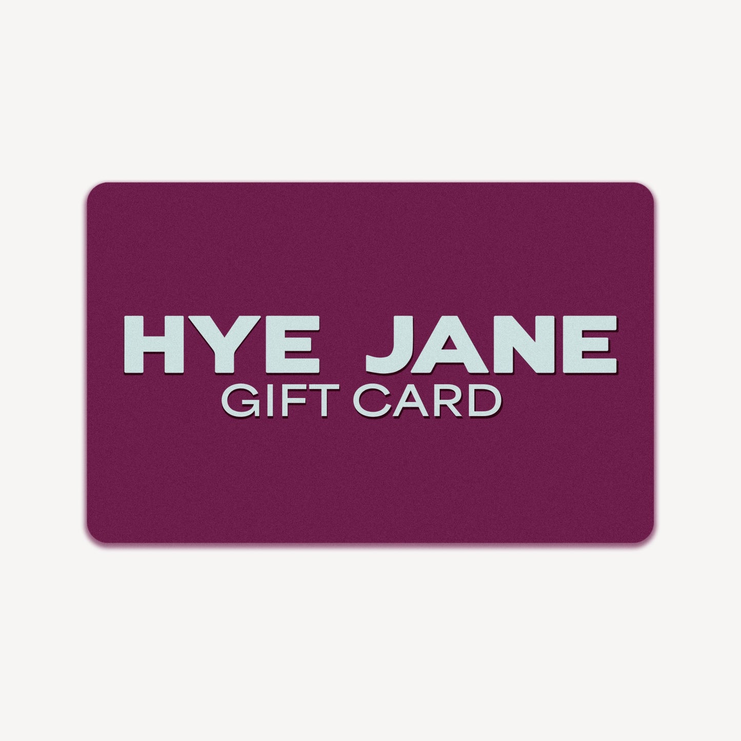 Digital Gift Card