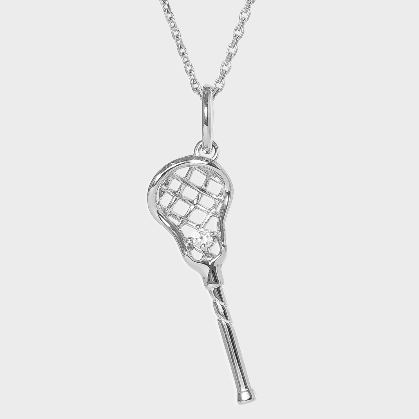 Kat Lacrosse Charm Necklace