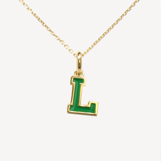 Livingston Letterman Necklace