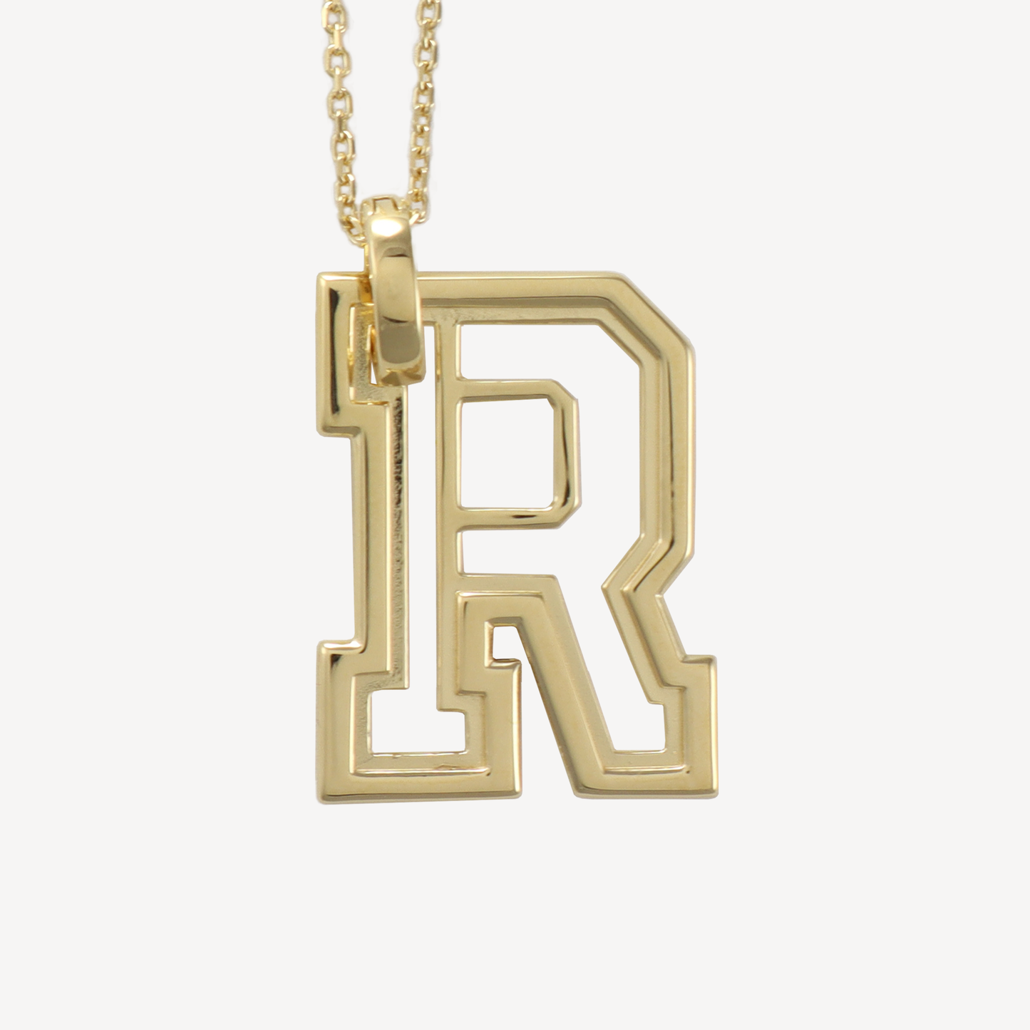 Oversized Letterman Necklace