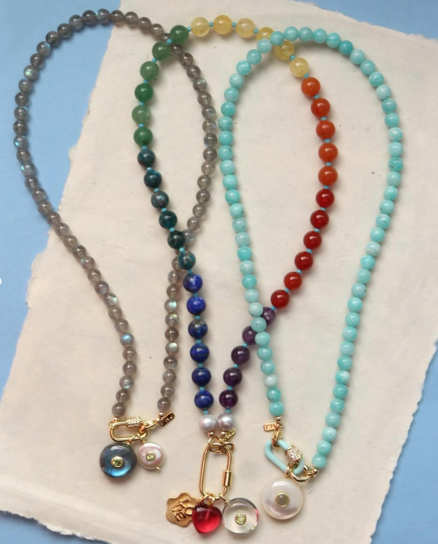 Amazonite Beaded Necklace