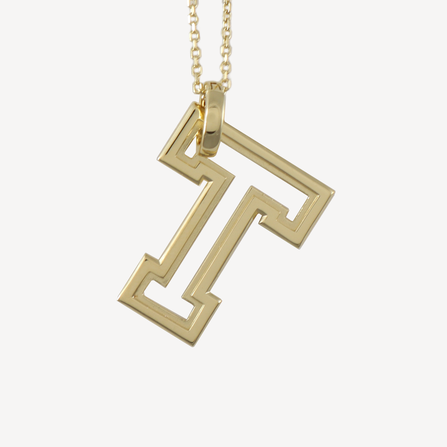 Oversized Letterman Necklace