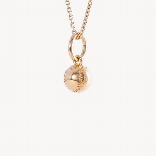 Mini Mae Baseball Necklace