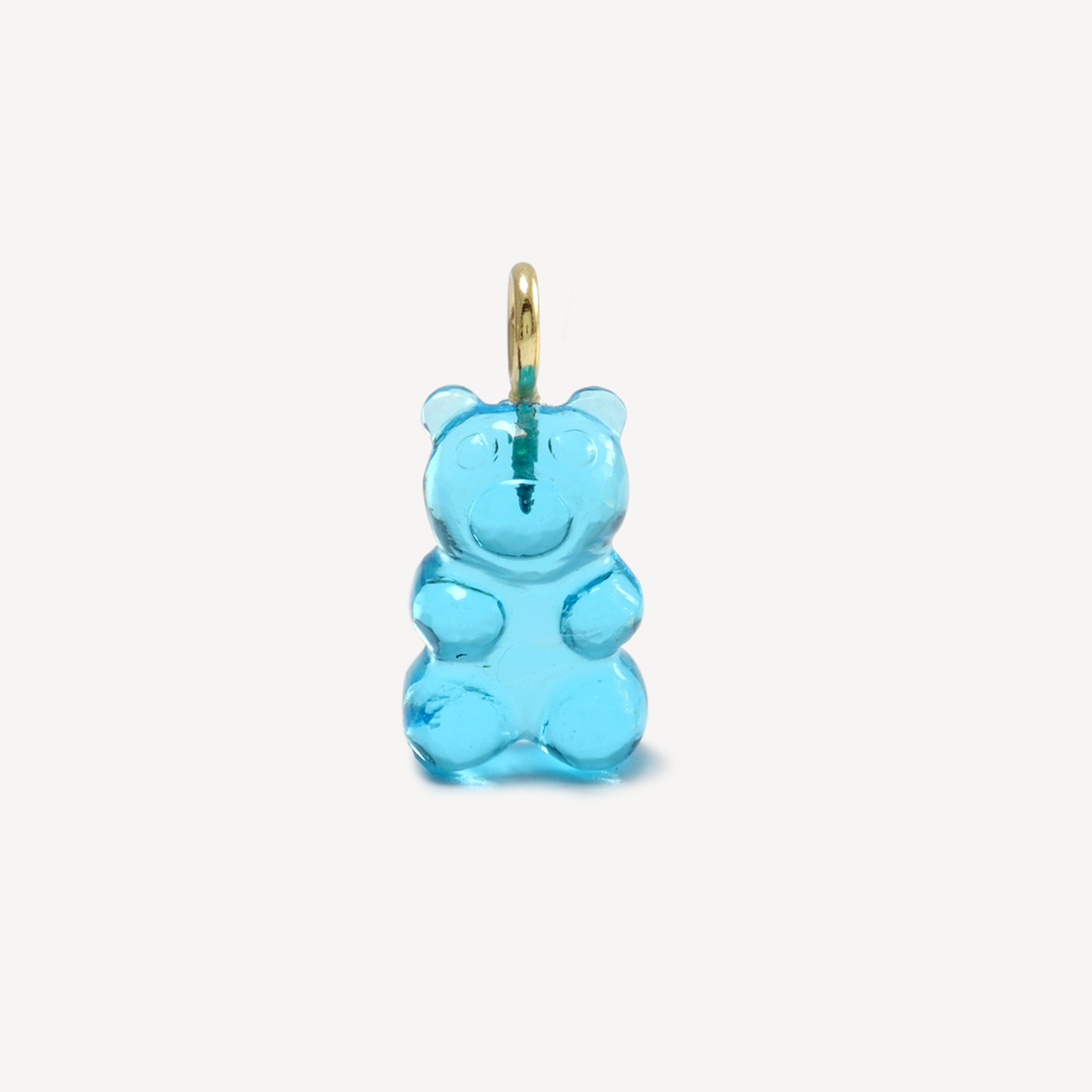 Gemstone Gummy Bear Pendants (No Chain)