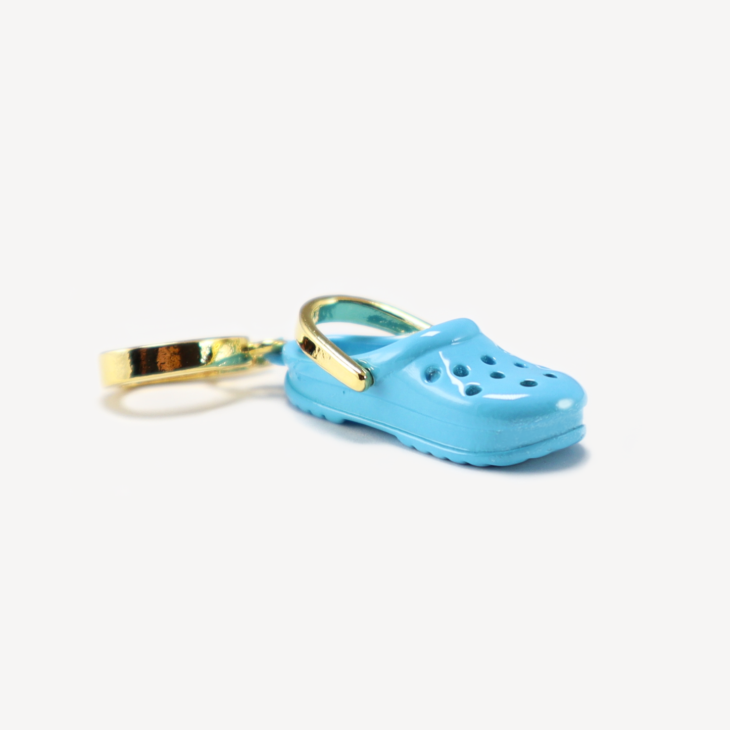 Blue Croc Charm