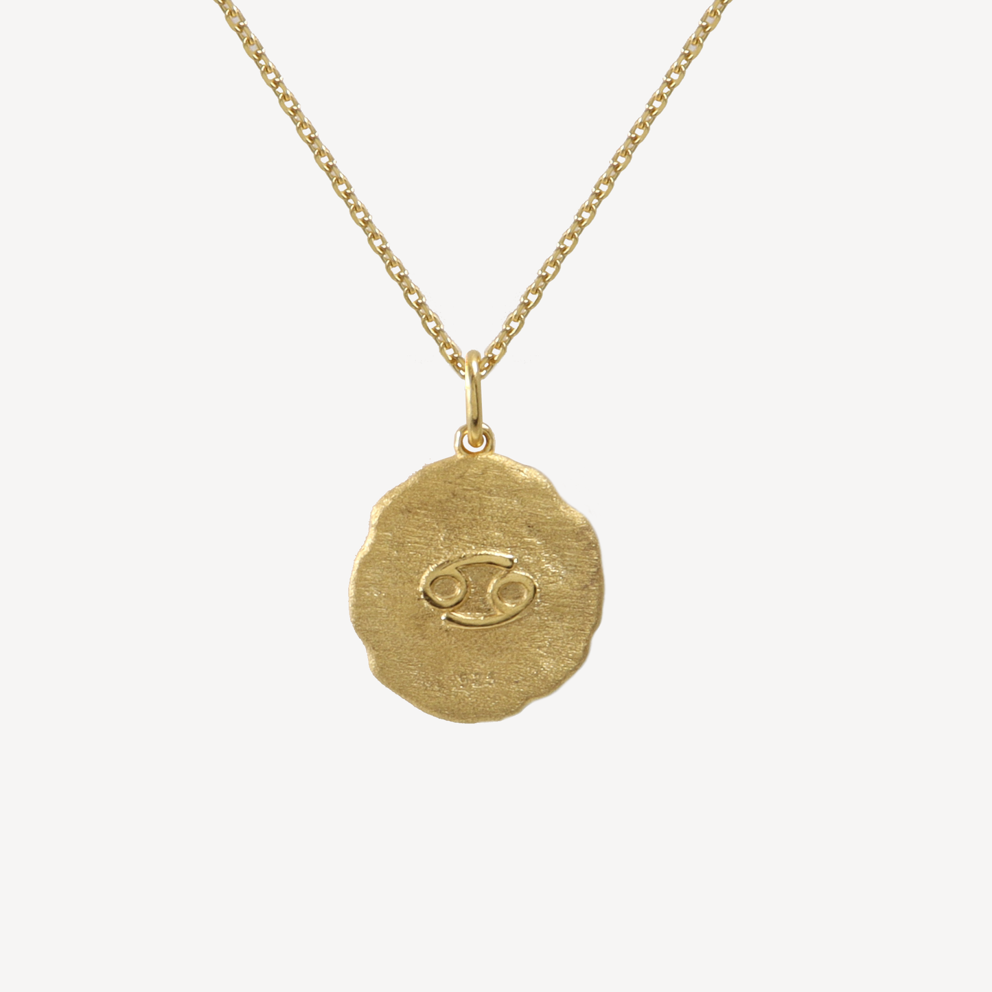 Cancer Zodiac Pendant Necklace