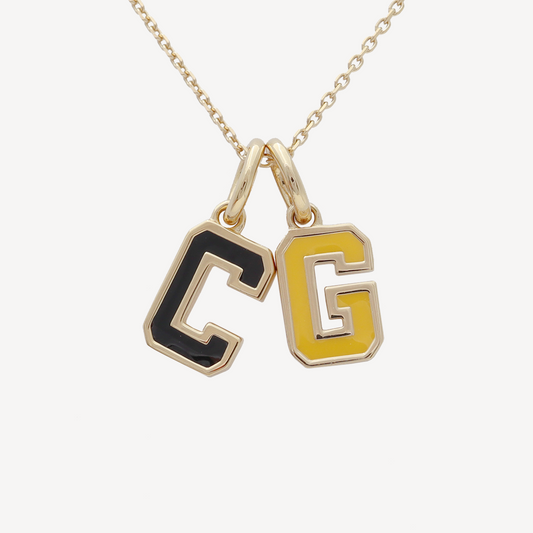 Cedar Grove Letterman Necklace