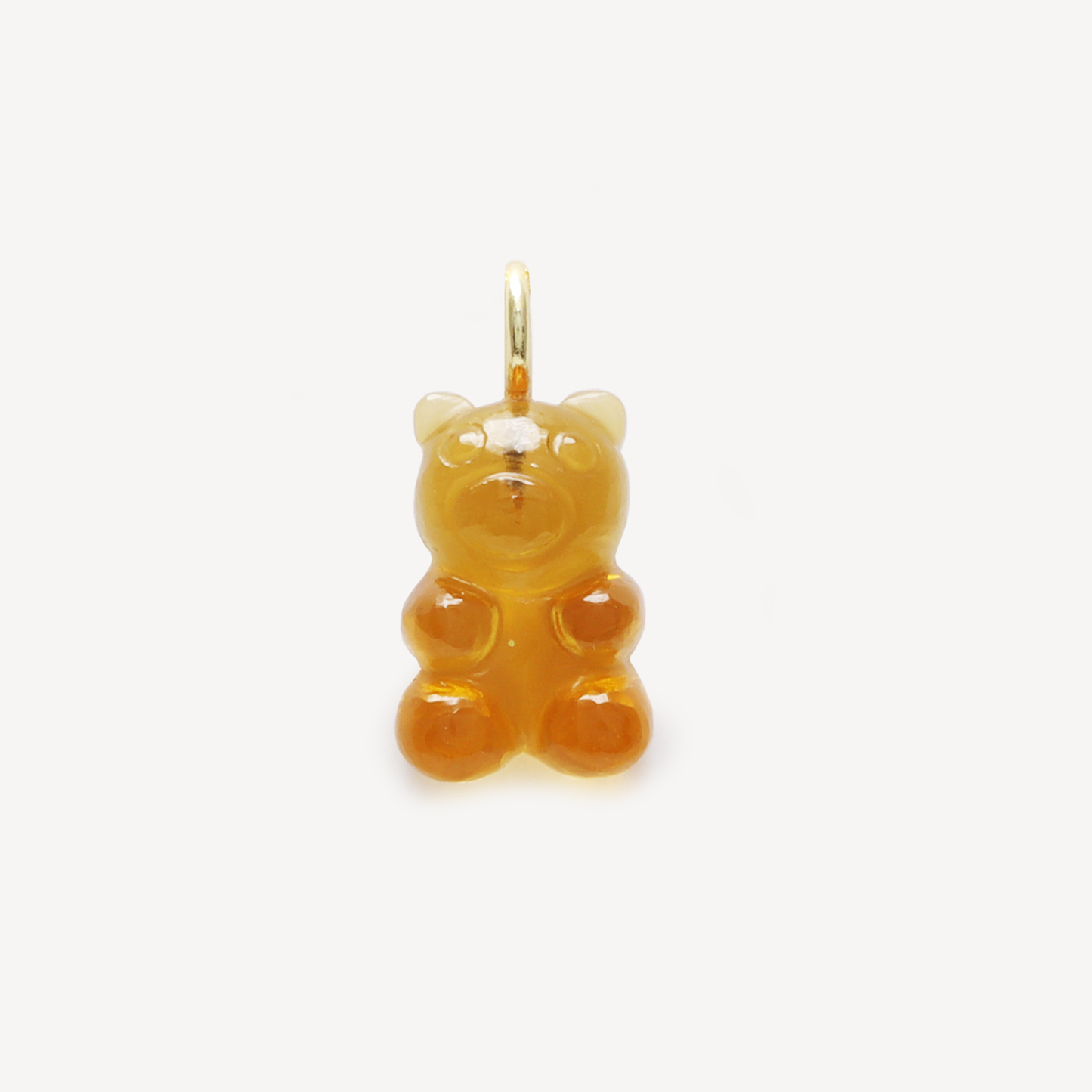 Gemstone Gummy Bear Pendants (No Chain)
