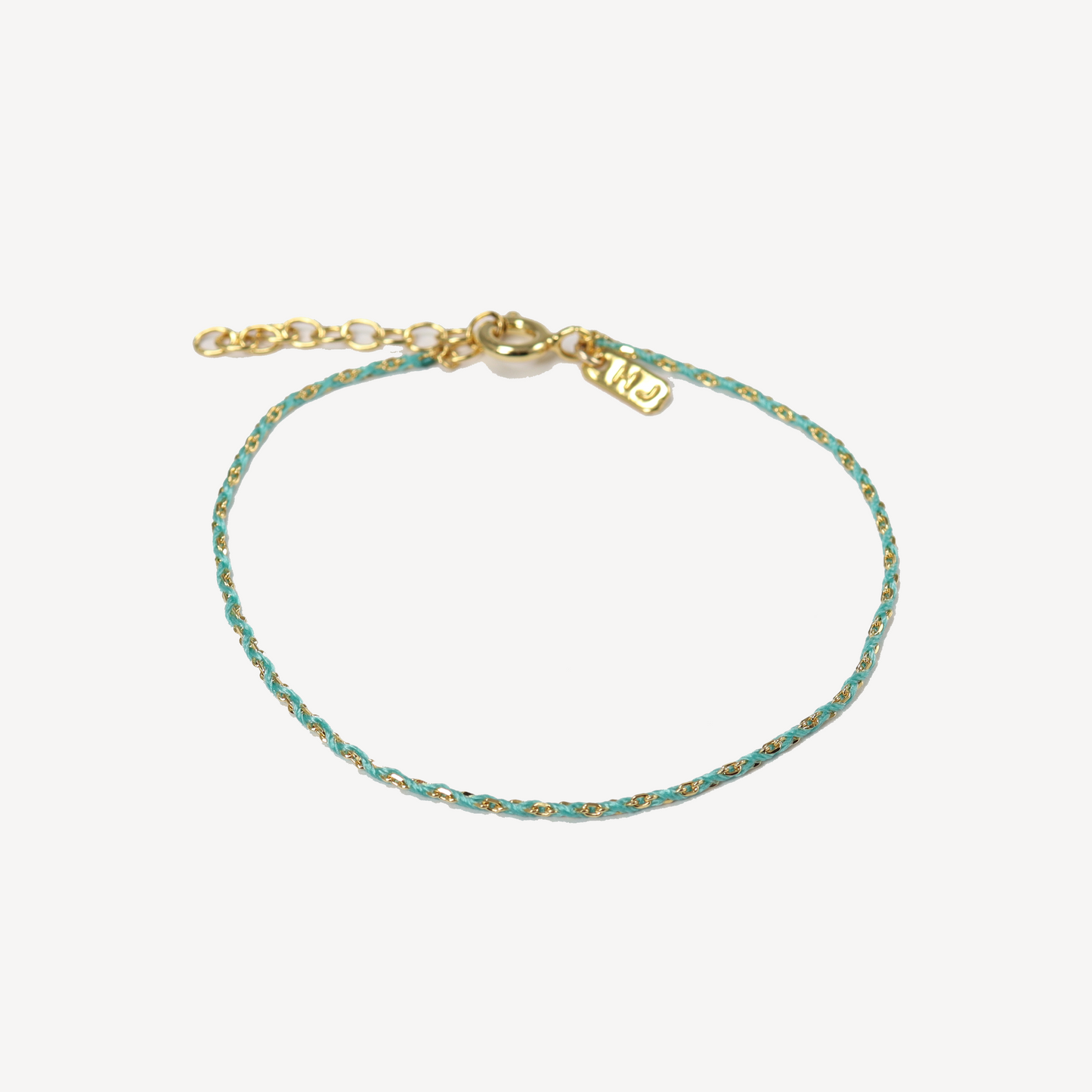 Blue Daria Sterling Woven Bracelet