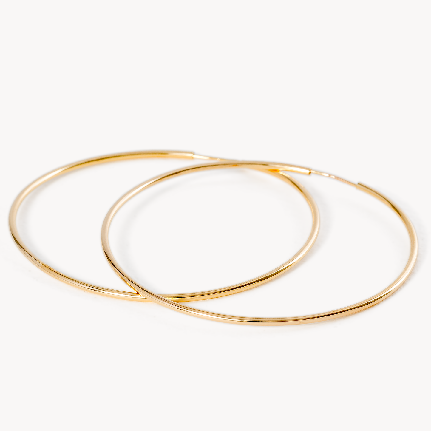 Large Drea De Matteo Eternity Hoops