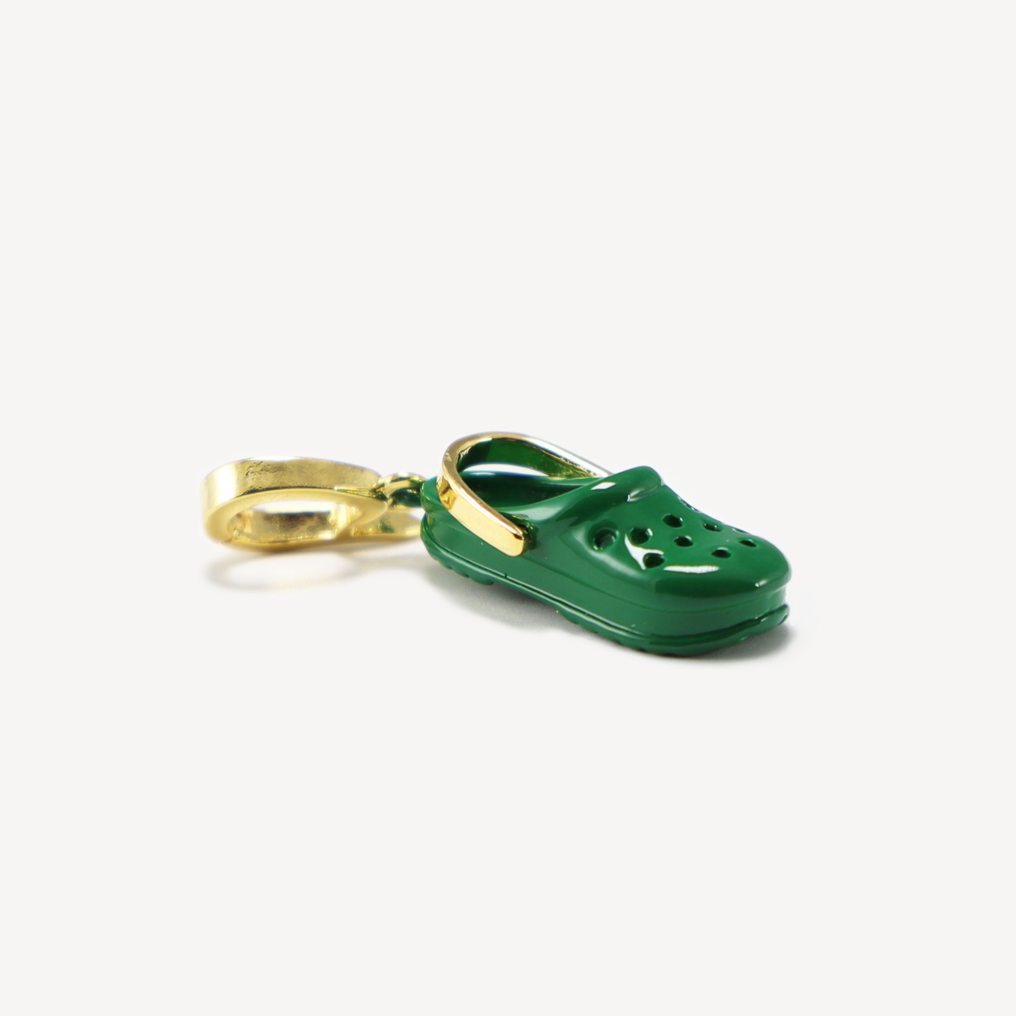Green Croc Charm