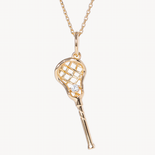 Kat Lacrosse Charm Necklace