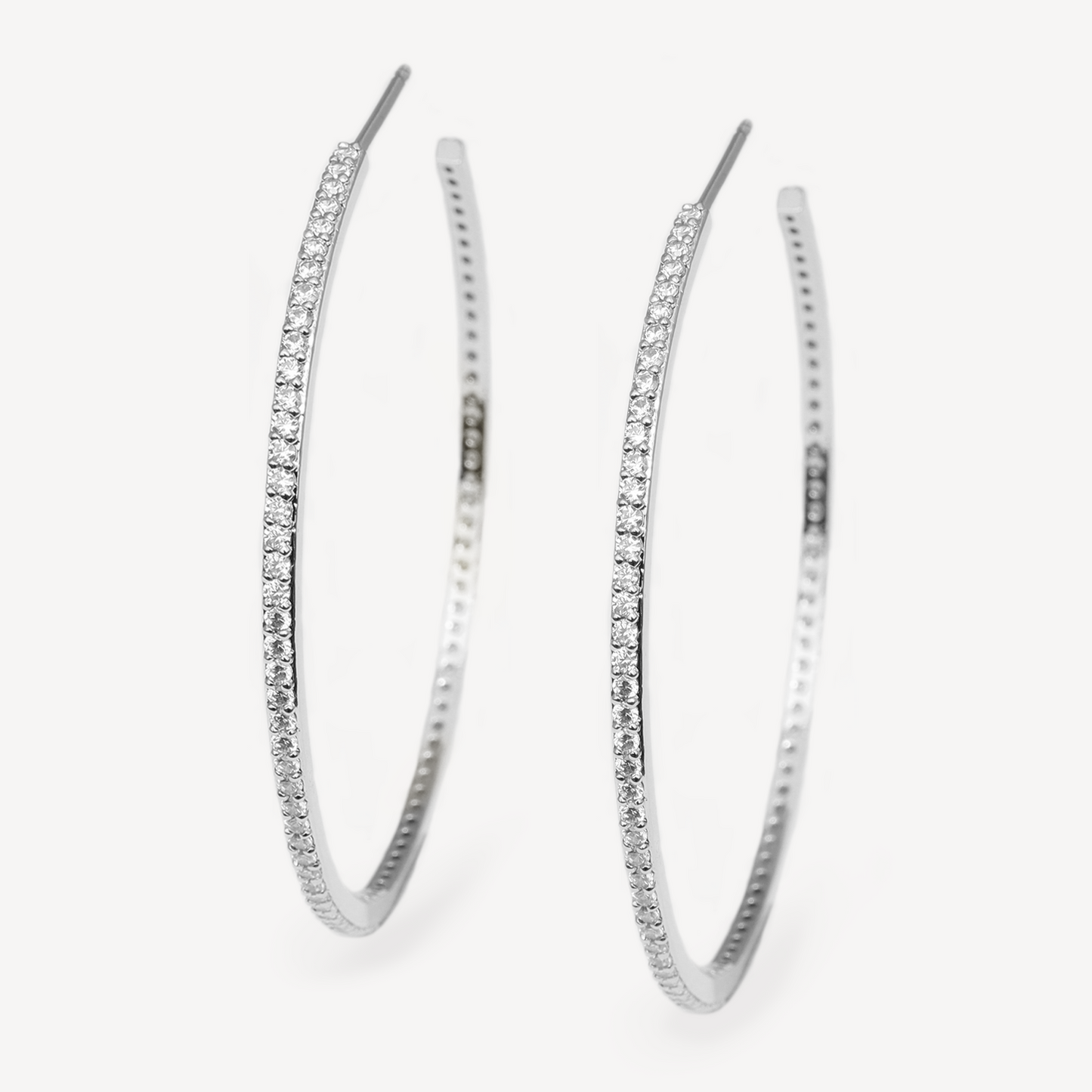 Jenny Pave Hoop Earrings
