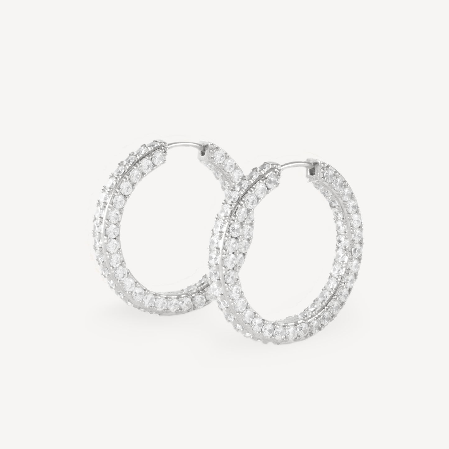Lumi Pave Hoops