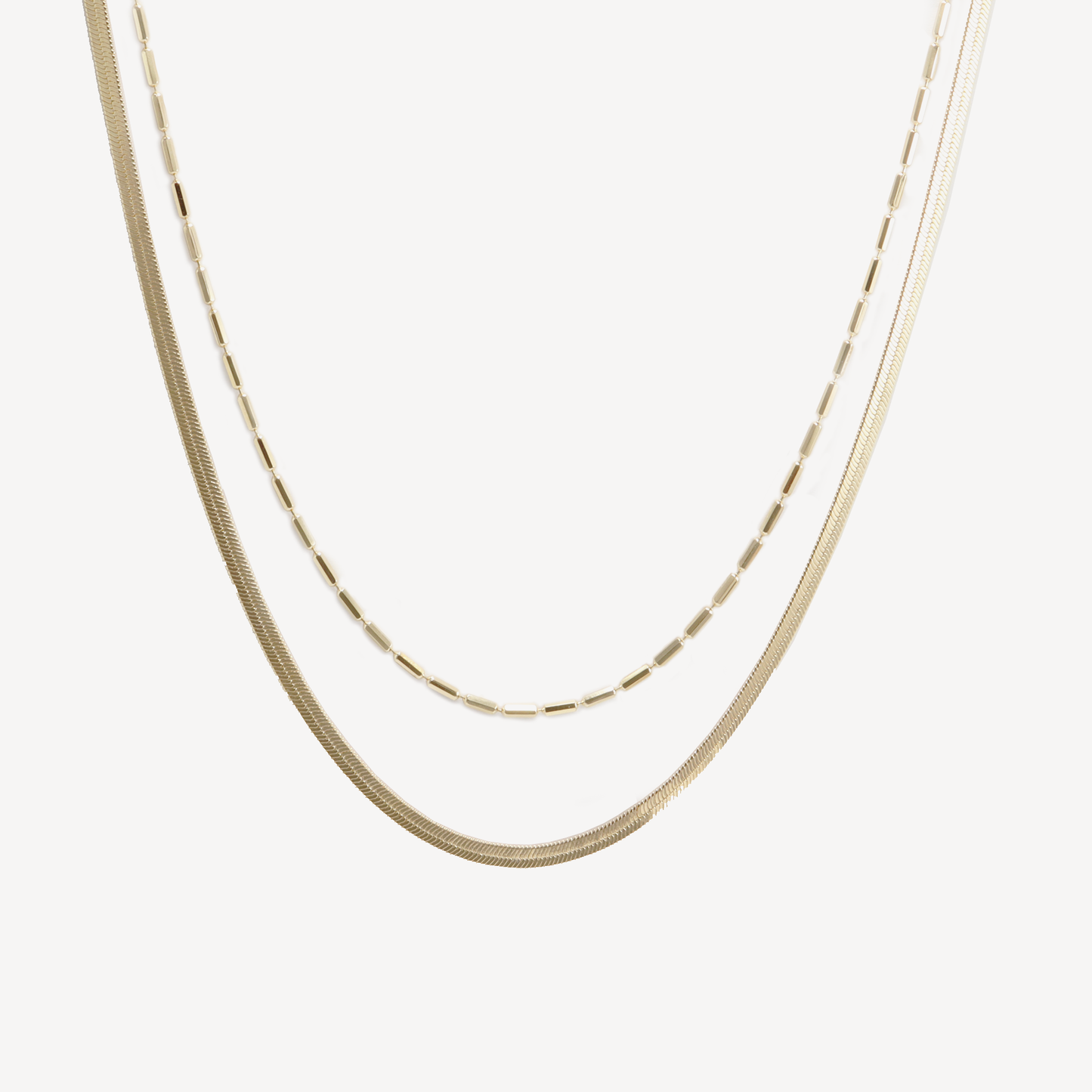 Mira Double Layered Necklace