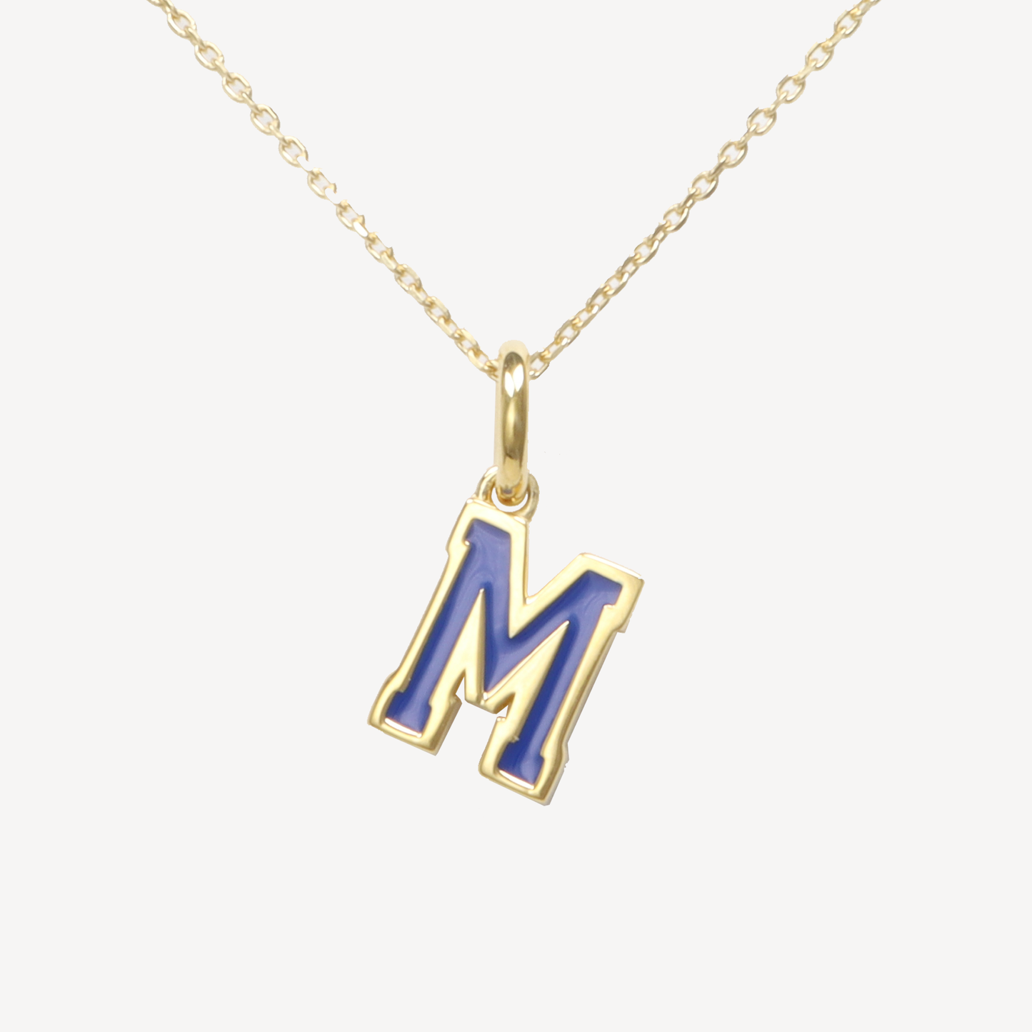 Gold Montclair Letterman Necklace