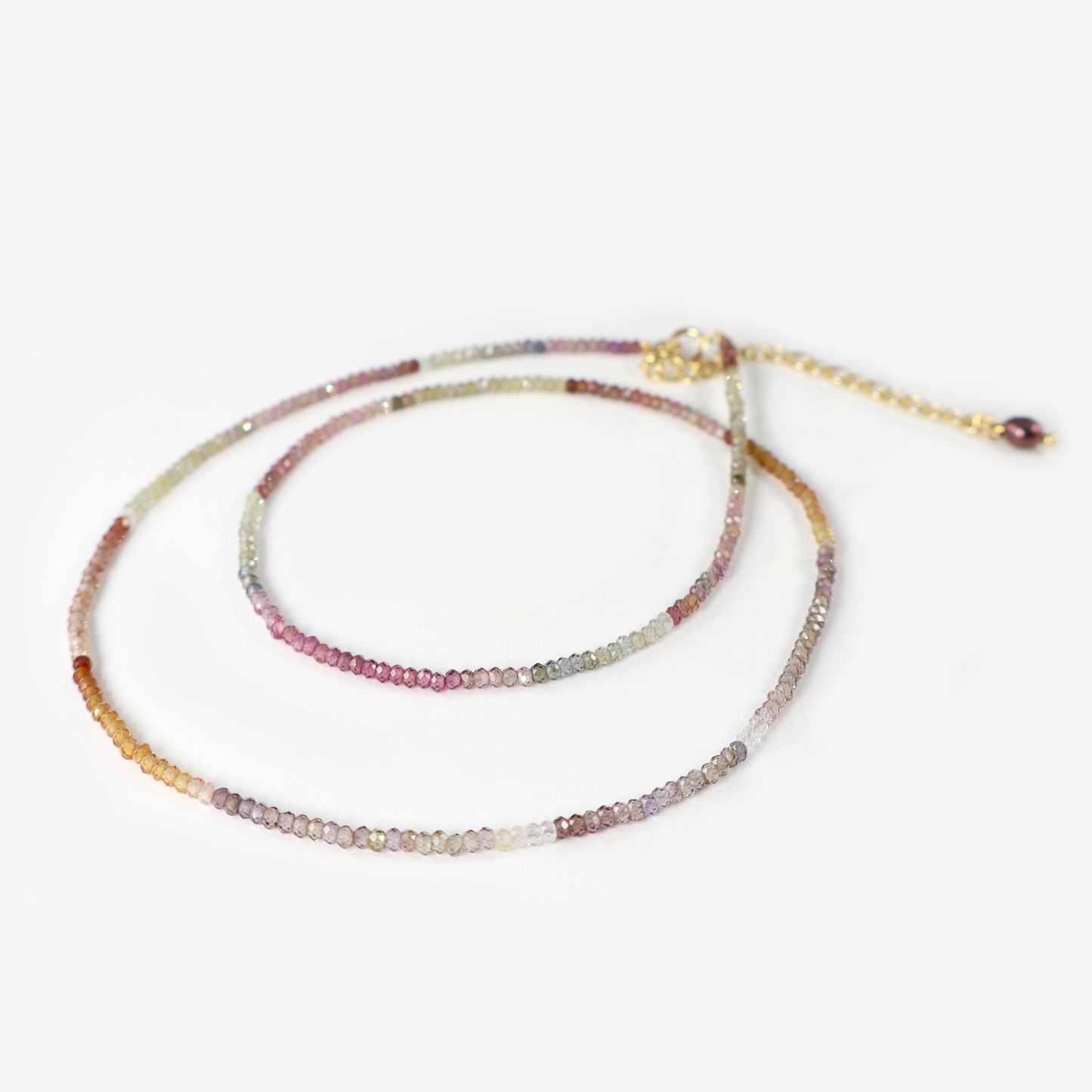 Skinny Tunduru Sapphire Necklace