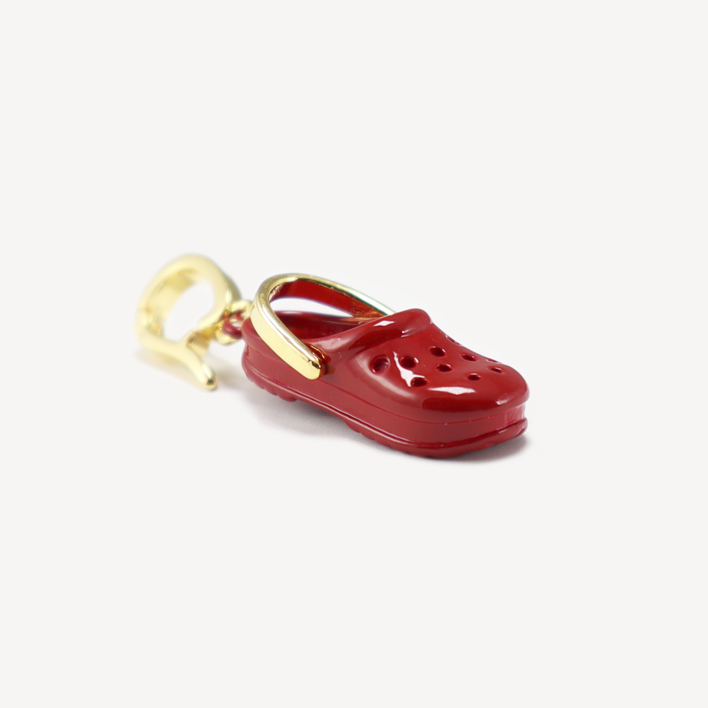 Red Croc Charm