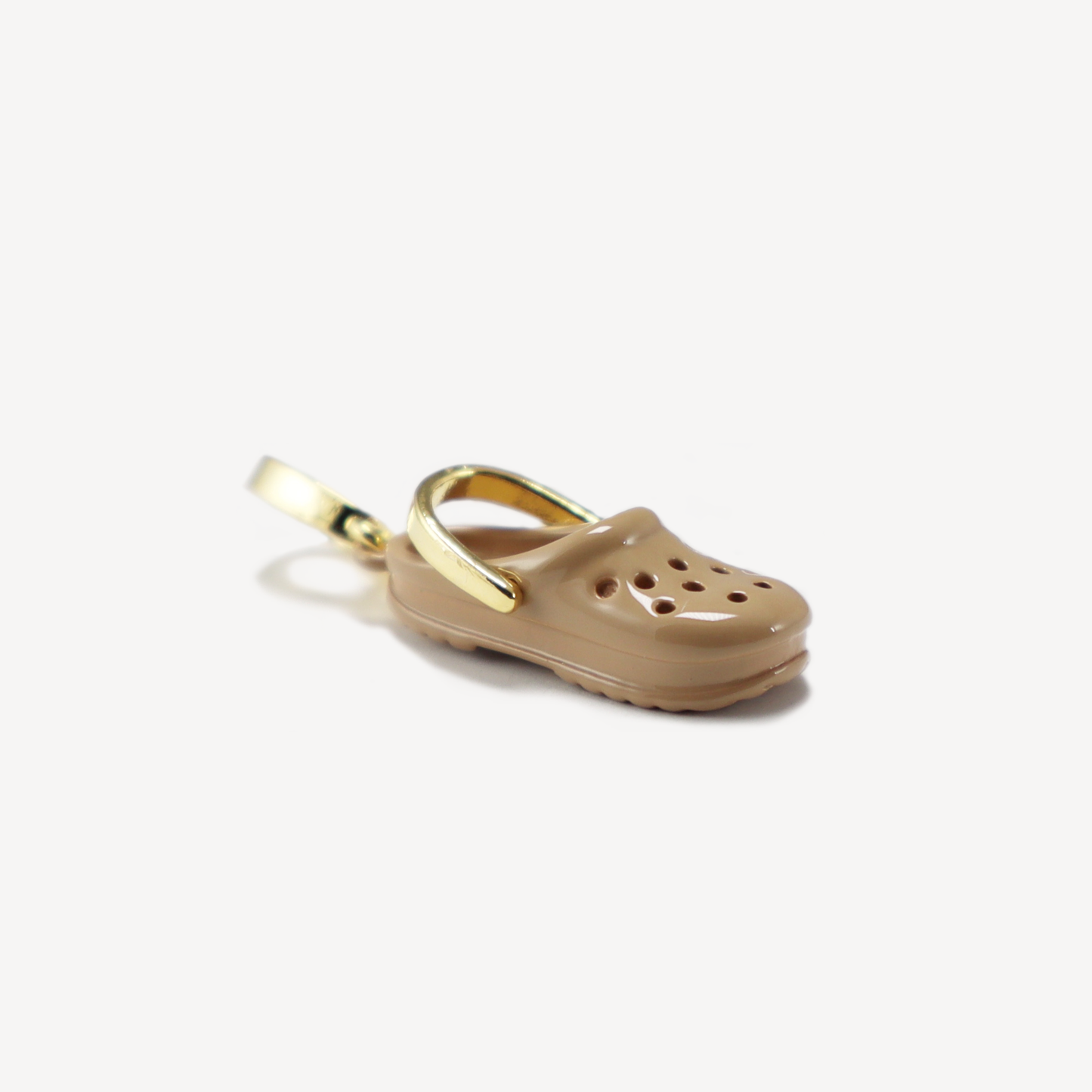 Tan Croc Charm