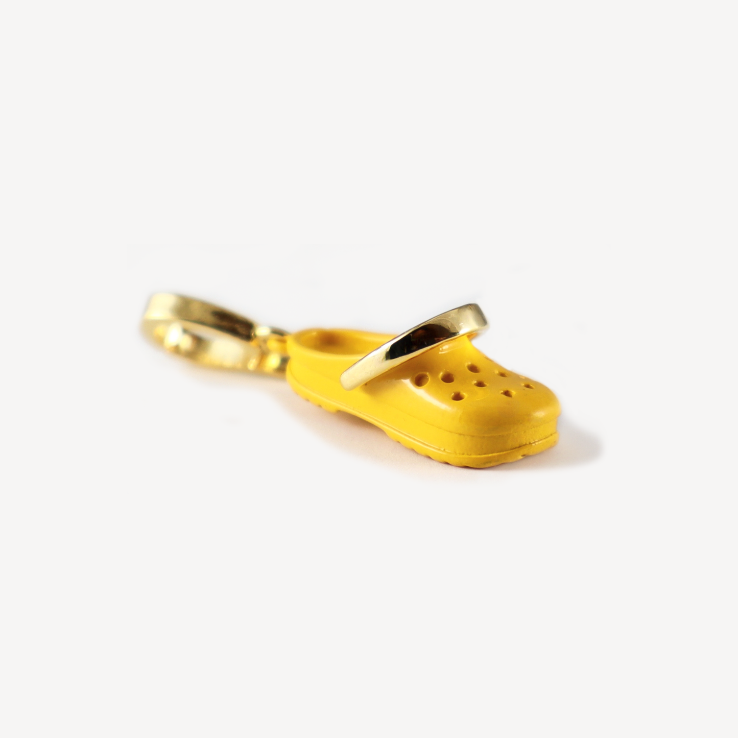 Yellow Croc Charm