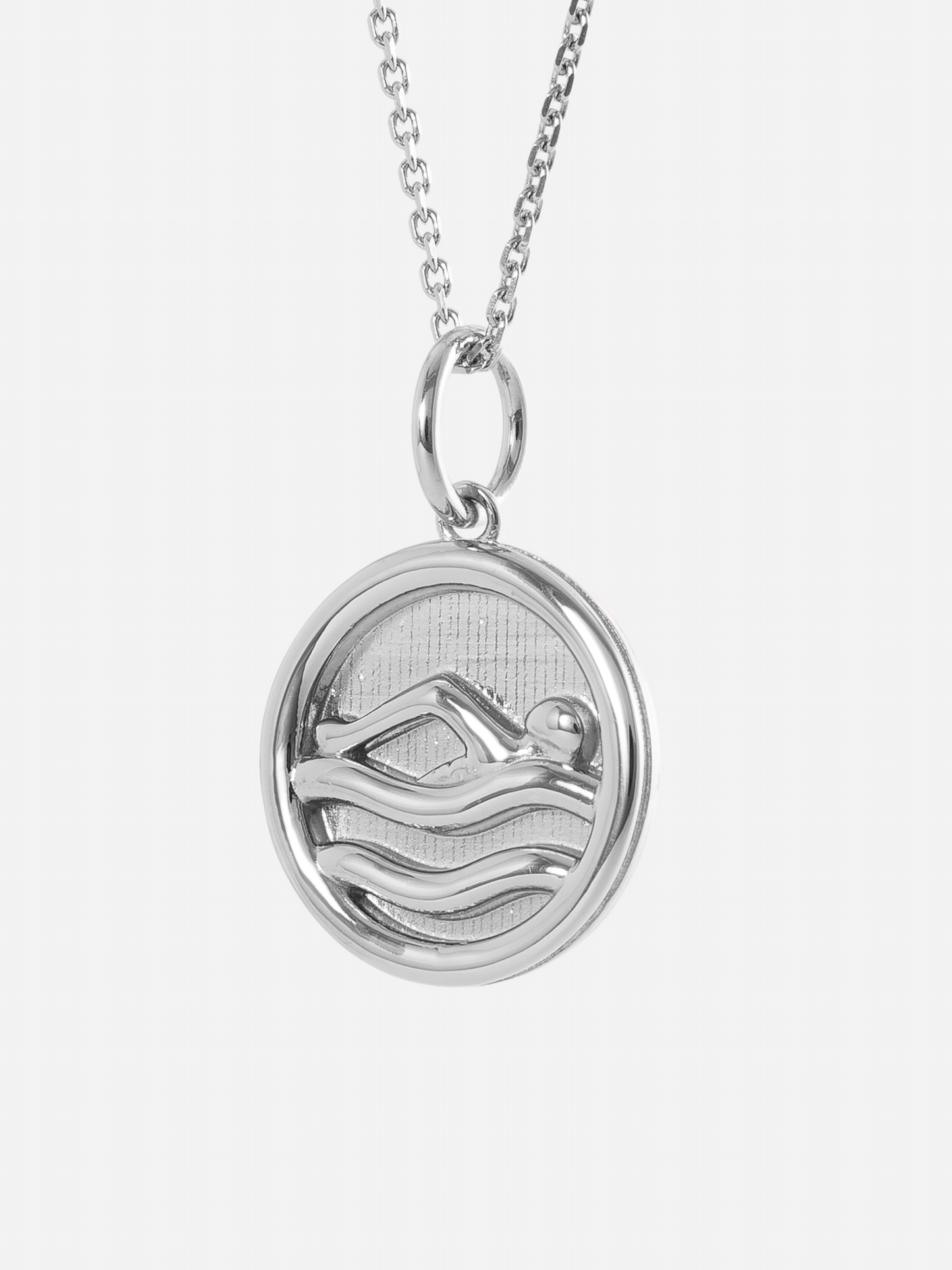 Splash Swim Charm Necklace