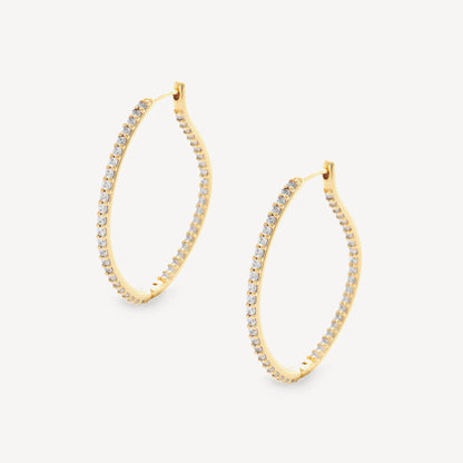 Aerie Pave Hoop