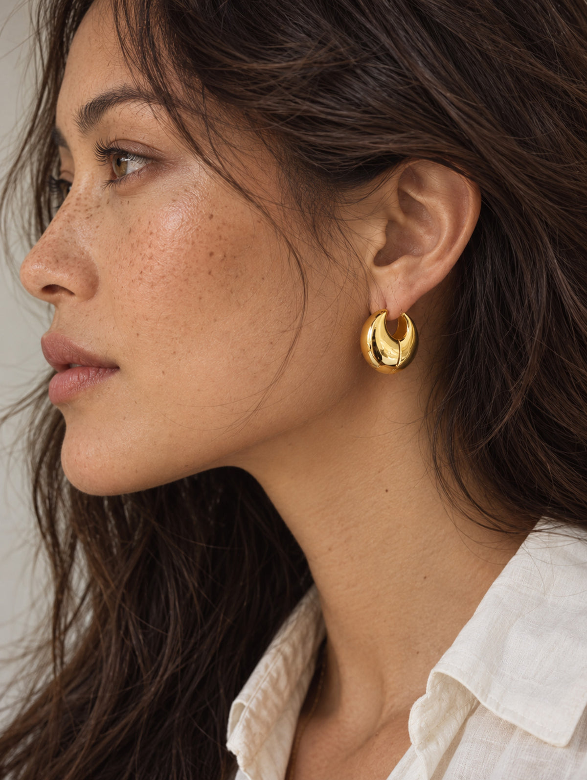 Angelina Hoop Earring