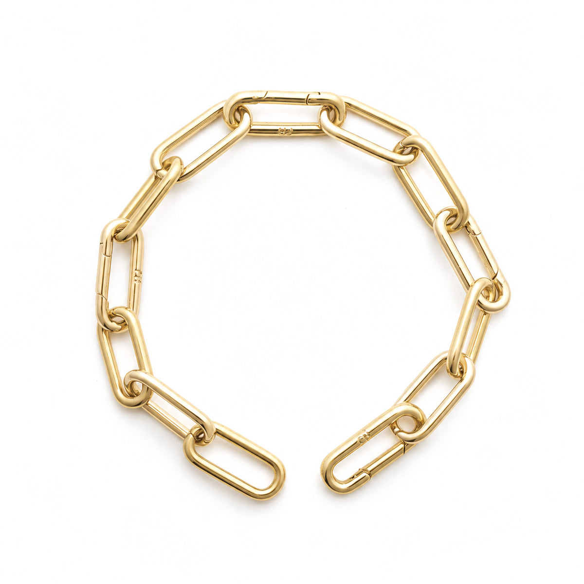 Gold Billie Charm Bracelet