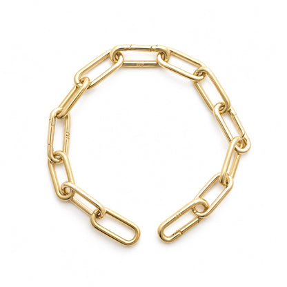 Gold Billie Charm Bracelet