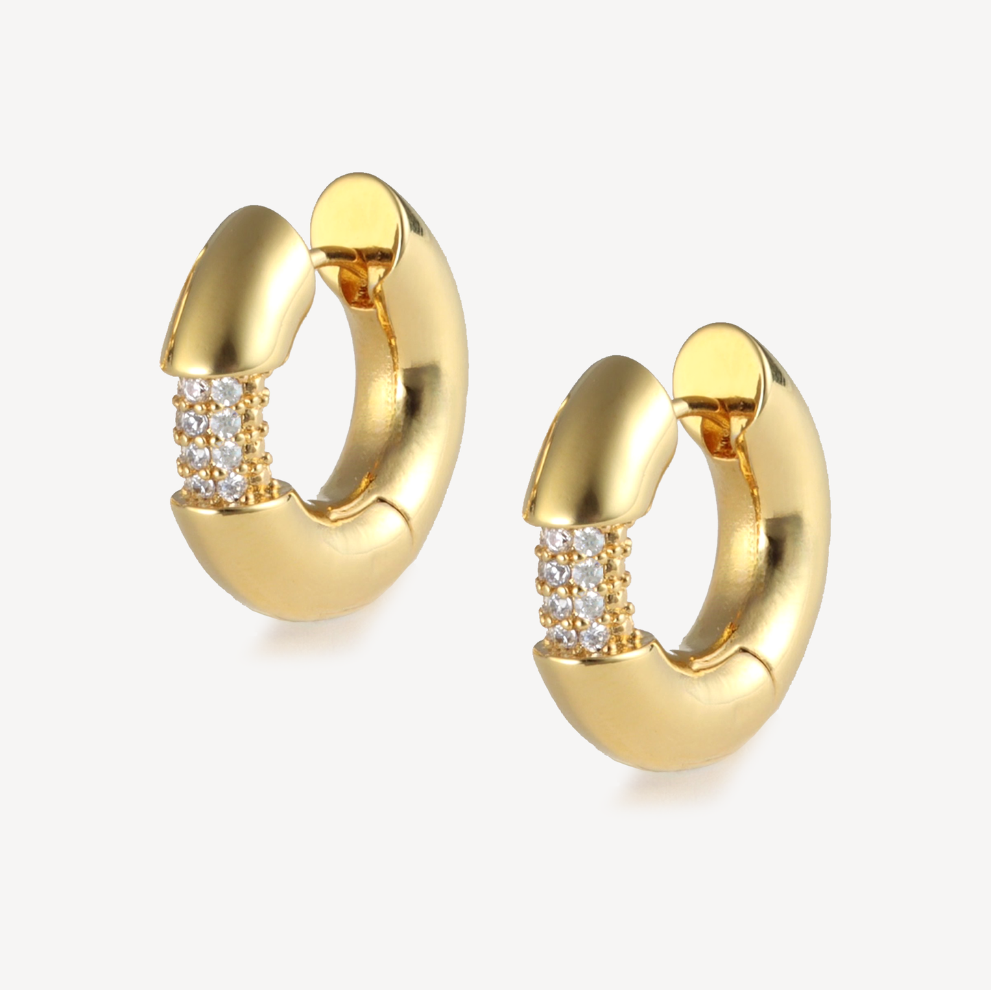 Gold Bonnie Hoops