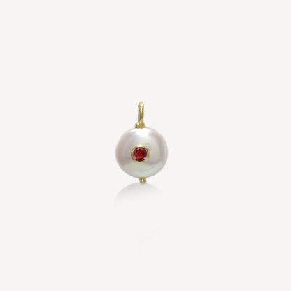 Cherie Mini Round Pearl Necklace