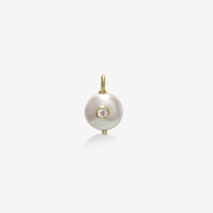Cherie Mini Round Pearl Necklace