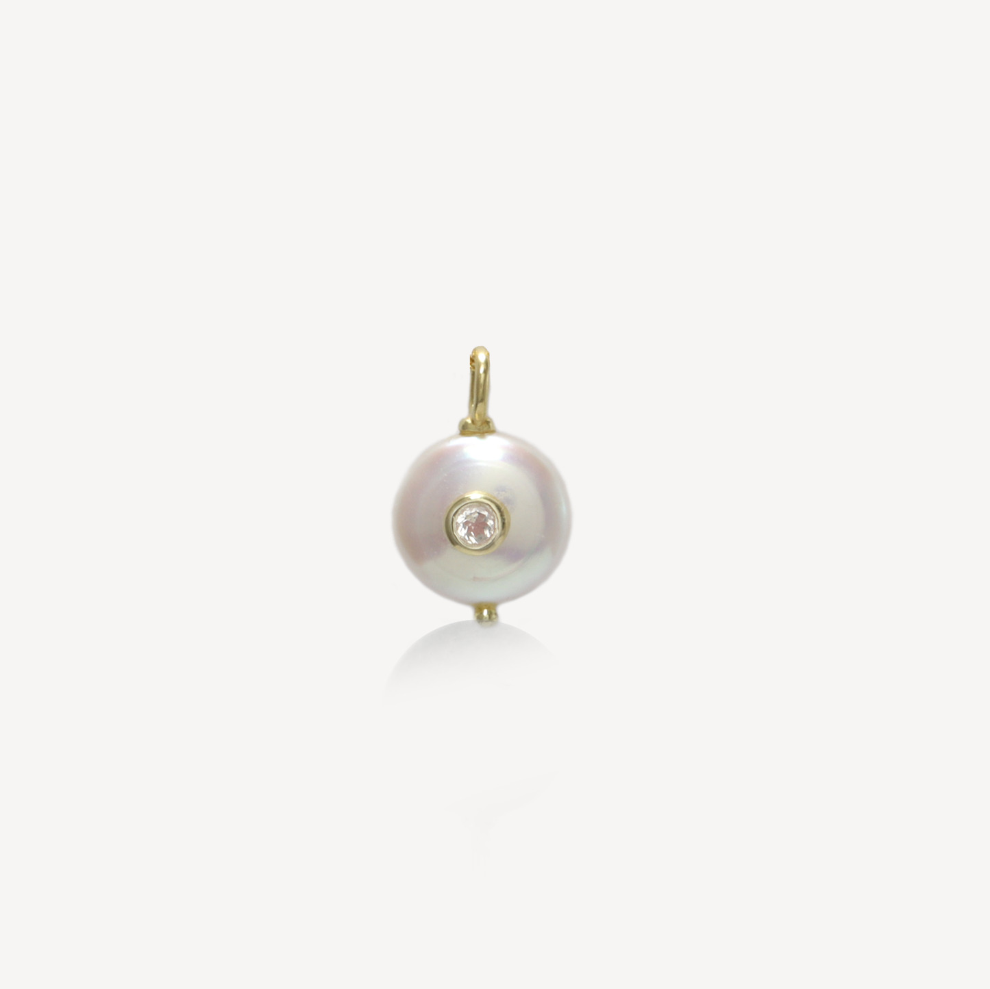 Cherie Mini Round Pearl Necklace