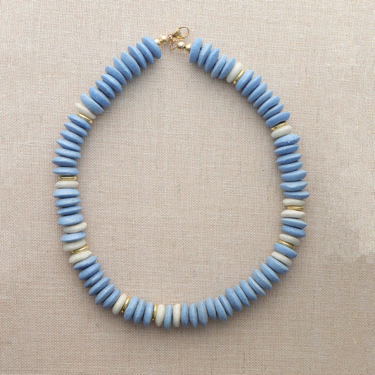 Cornflower Blue Solana Necklace