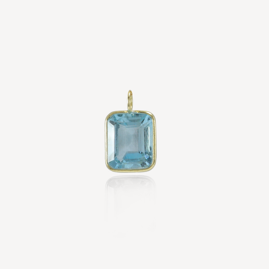 Gemma Blue Topaz Pendant