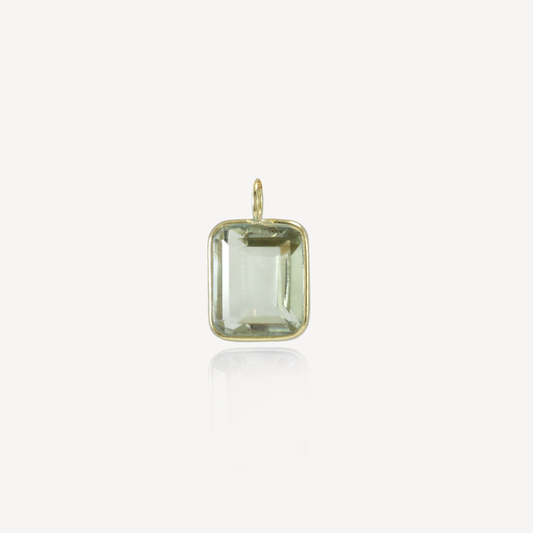 Gemma Green Amethyst Pendant