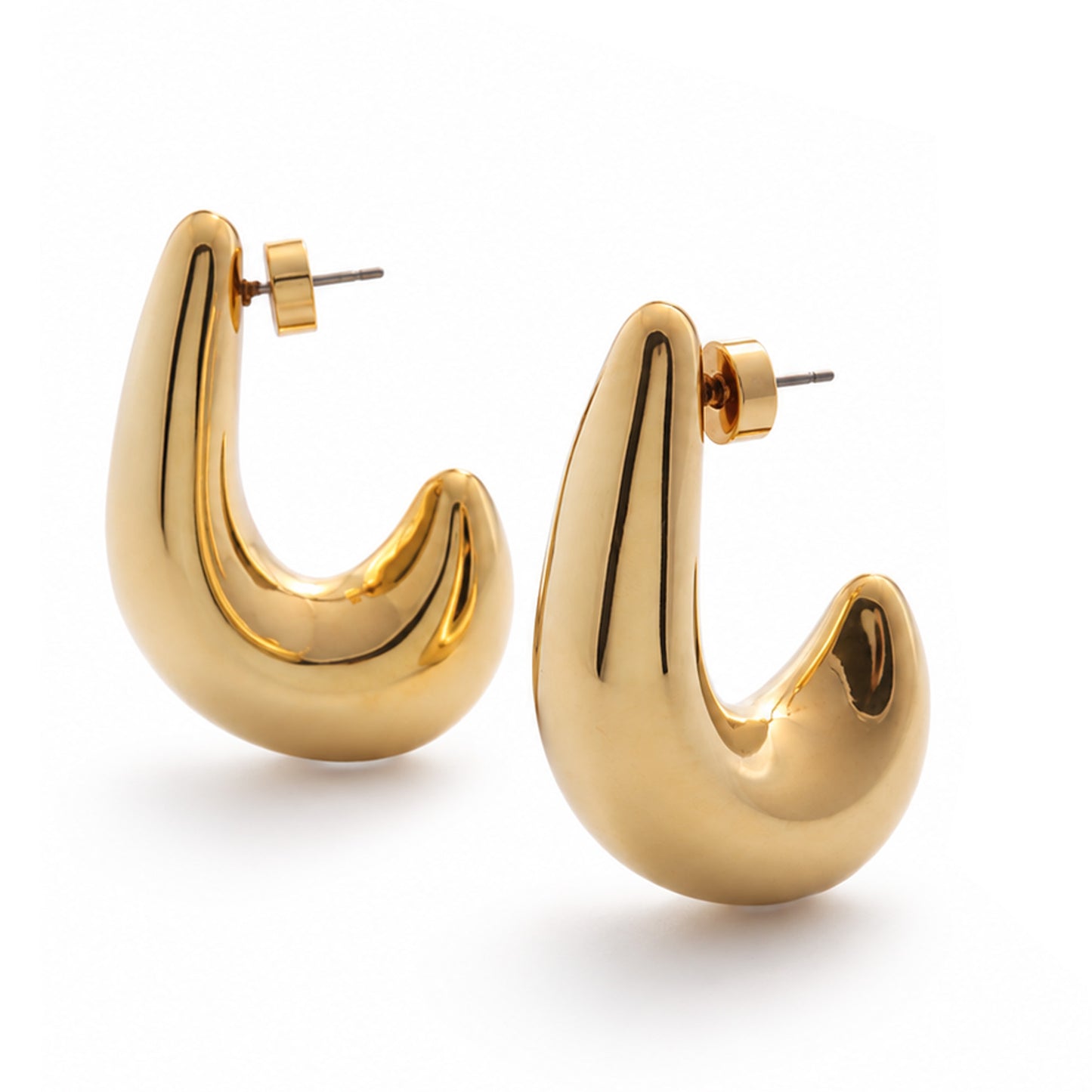 Faris Statement Hoop Earring