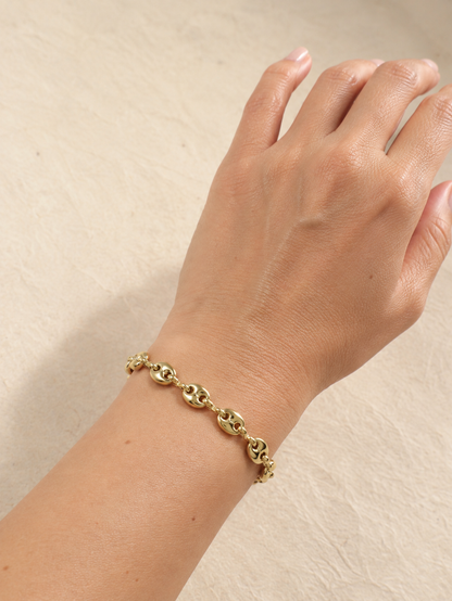 Hollis Puffy Mariner Bracelet