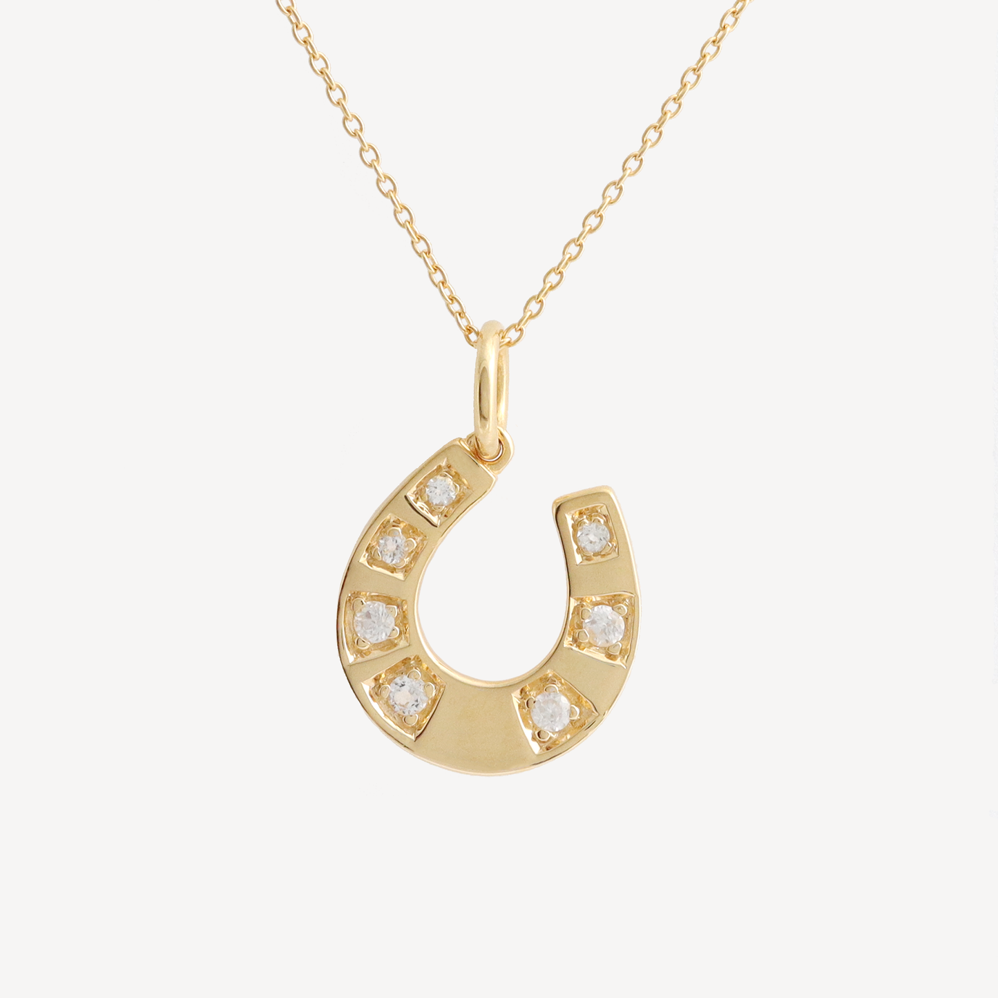 Fortuna Horseshoe Necklace