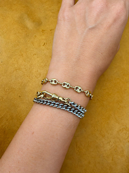 Hollis Puffy Mariner Bracelet