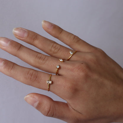 Double Open Stacking Ring