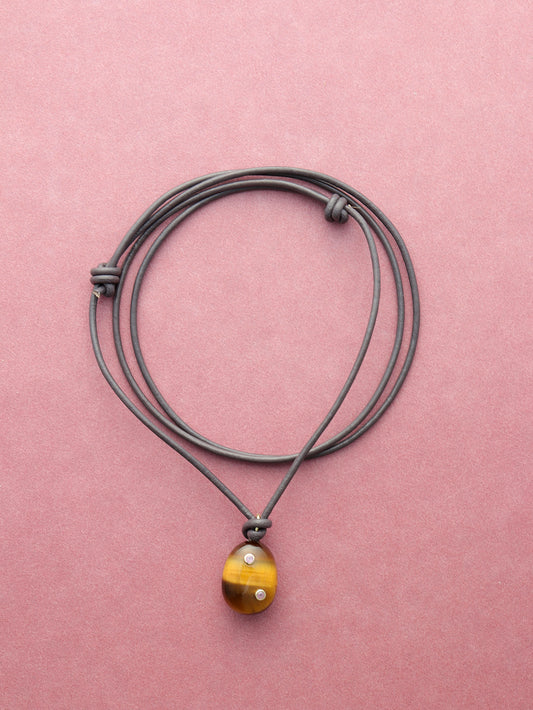 Tigers Eye Pietra Necklace
